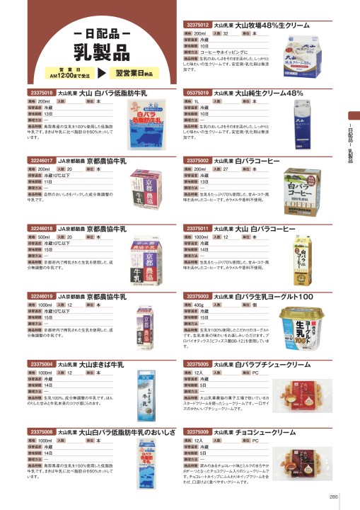 NAKASHO STOCK CATALOG 在庫品カタログ中庄 vol.6